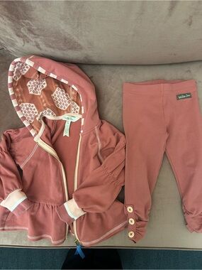 Matilda Jane Girls Hoodie & Leggings Set
